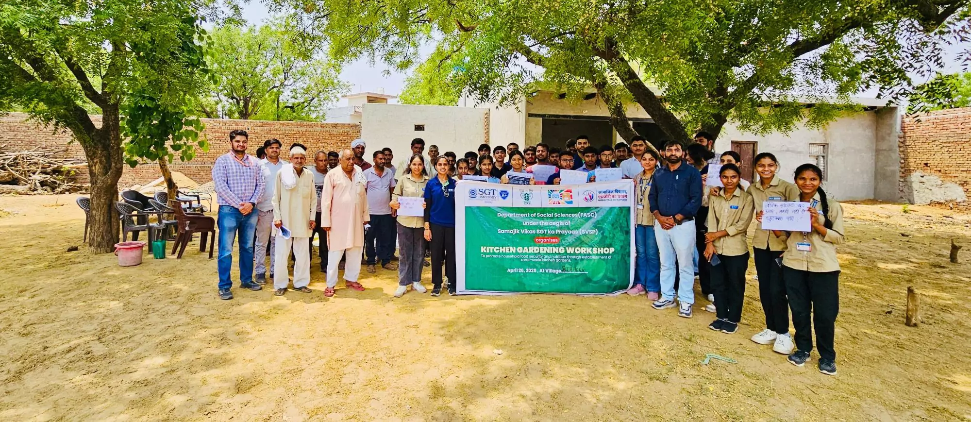 Farmer Workshop on Kitchen Gardening Organized at Birhera Village
