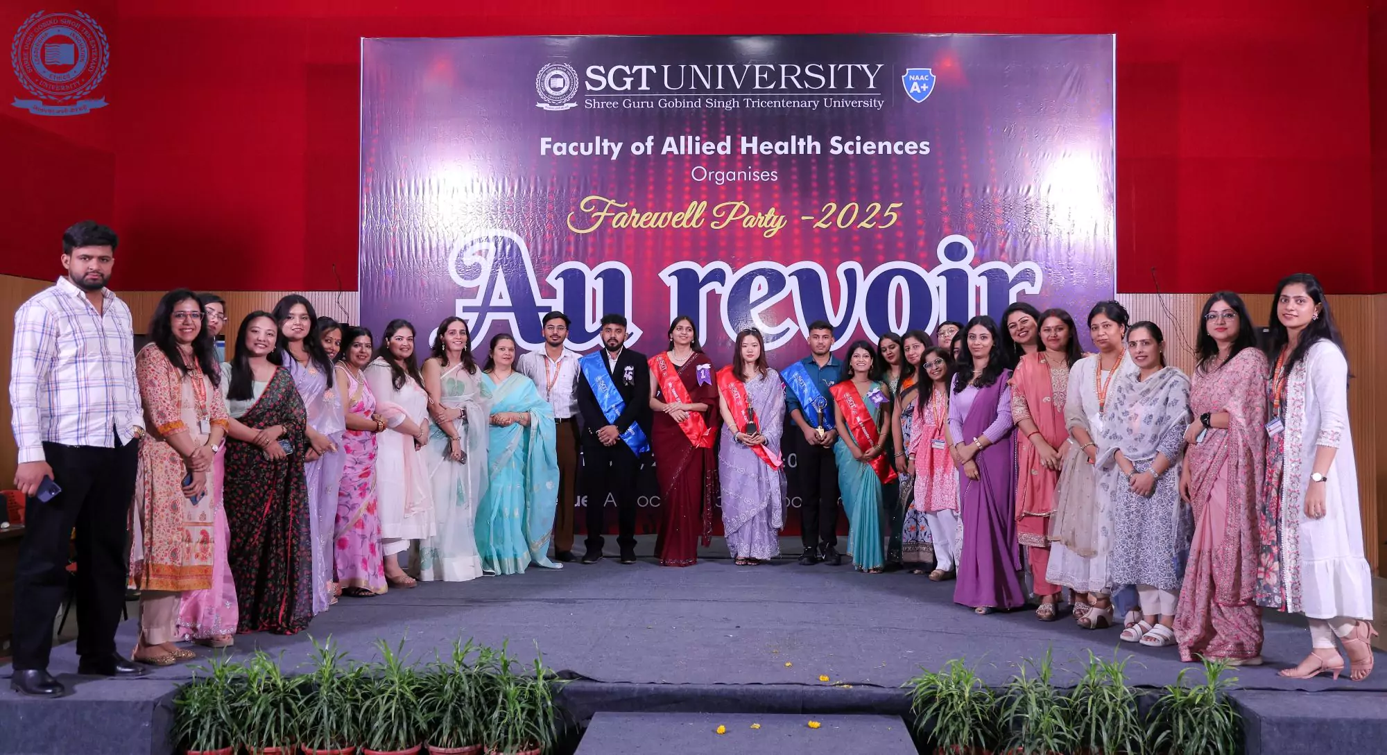 Fairwell Party titled Au Revoir