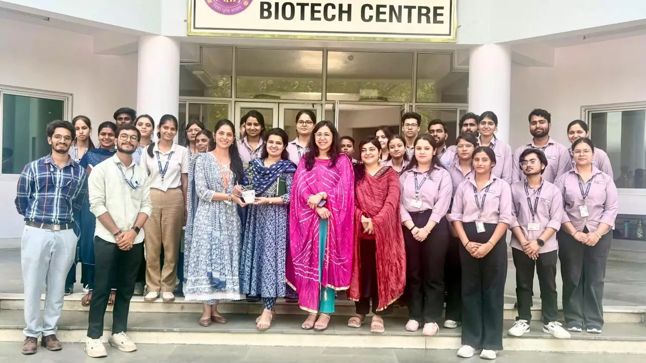Laboratory Visit to BioNEST University of Delhi, South Campus, New Delhi