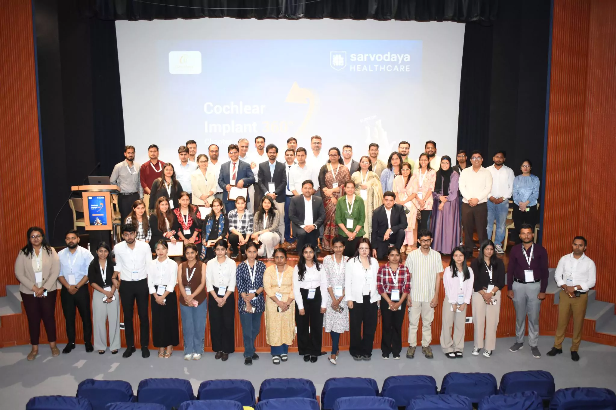 Cochlear Implant 360° Chapter 2 scientific program at Sarvodaya Hospital, Faridabad