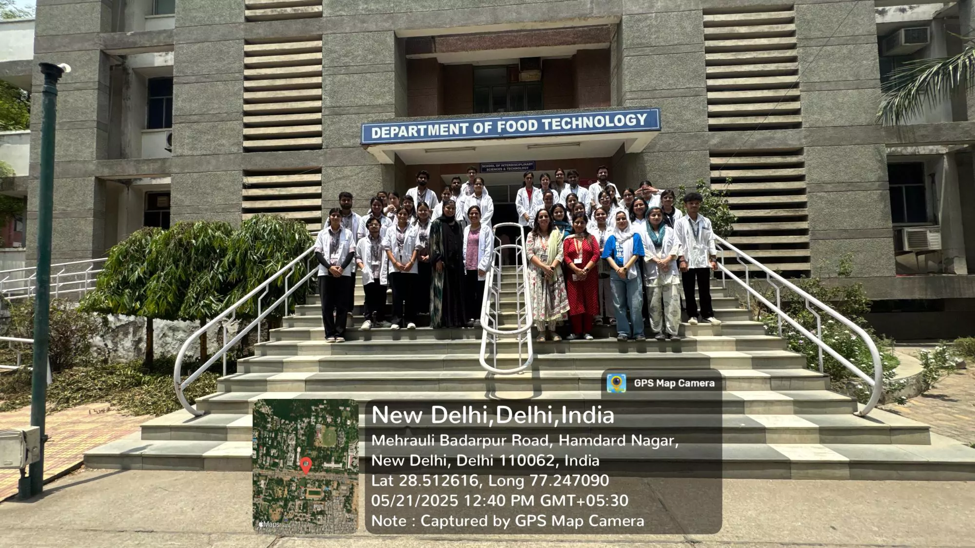 Research laboratory visit to Jamia Hamdard University