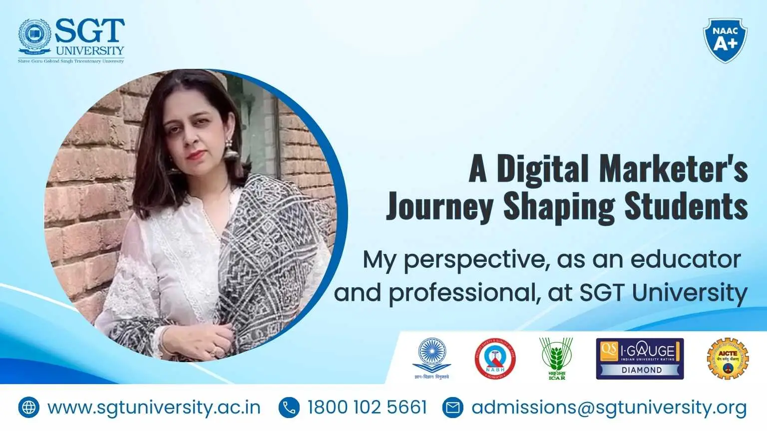My Journey as an Educator and Professional at SGT University