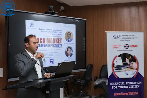 Workshop on Stock Market: An Ocean of Opportunity