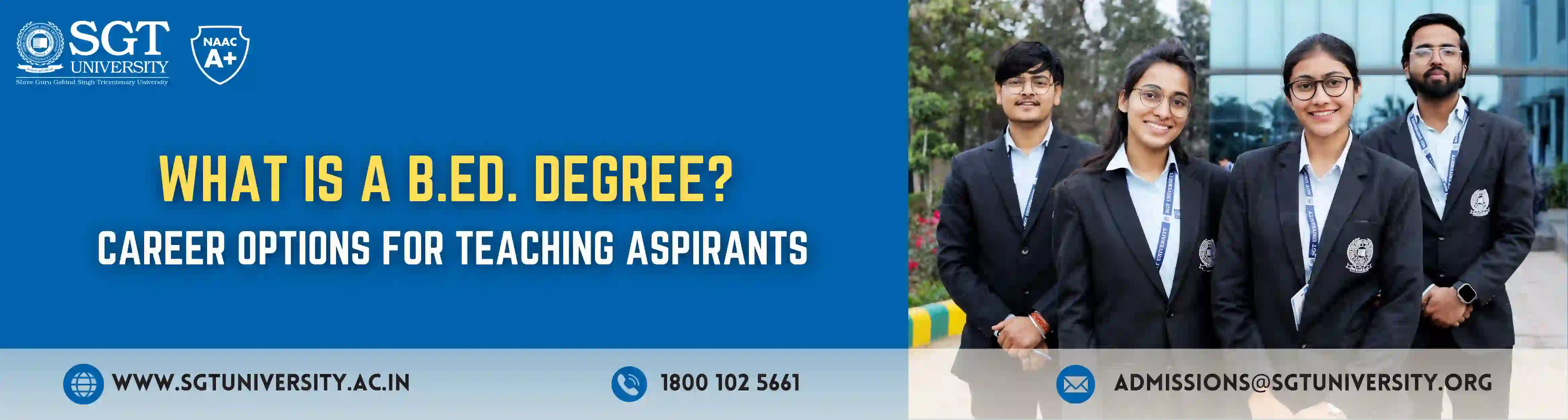 What is a B.Ed. Degree? Career Options for Teaching Aspirants