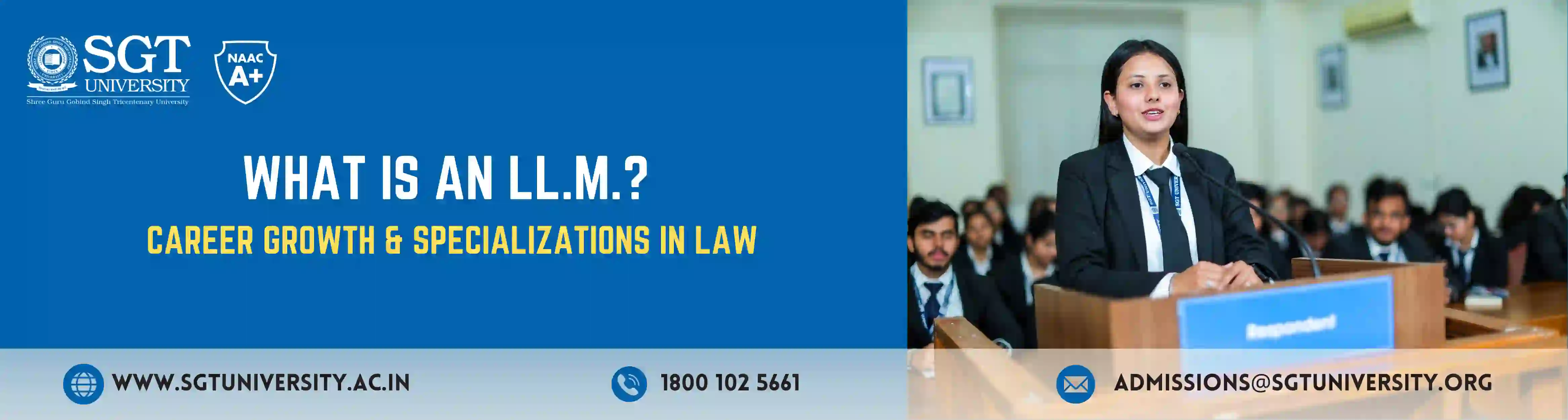 Best Law Colleges in India: Why SGT University Stands Out?