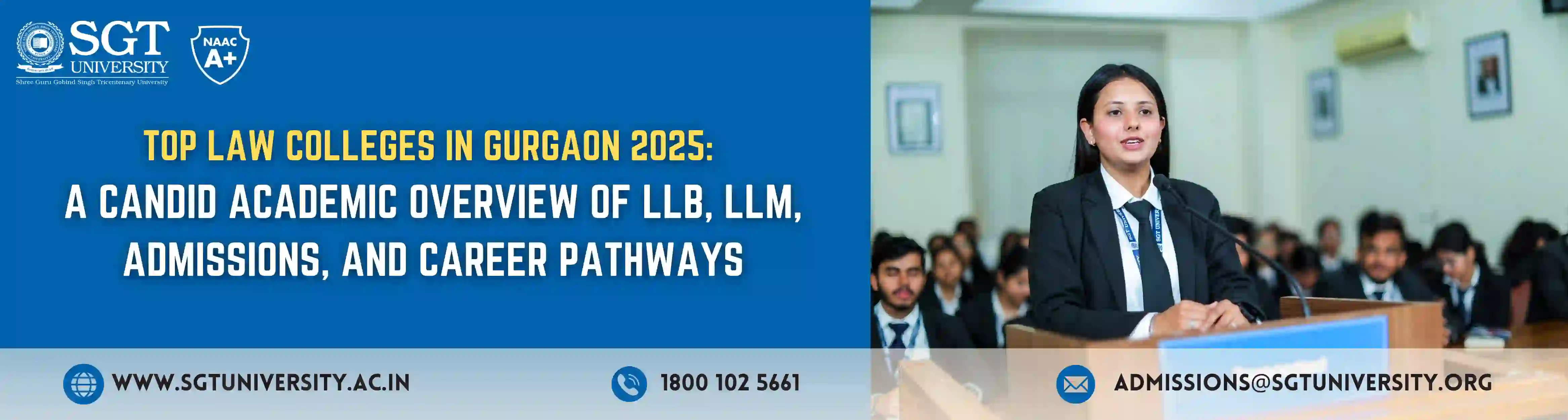 Top Law Colleges in Gurgaon 2025