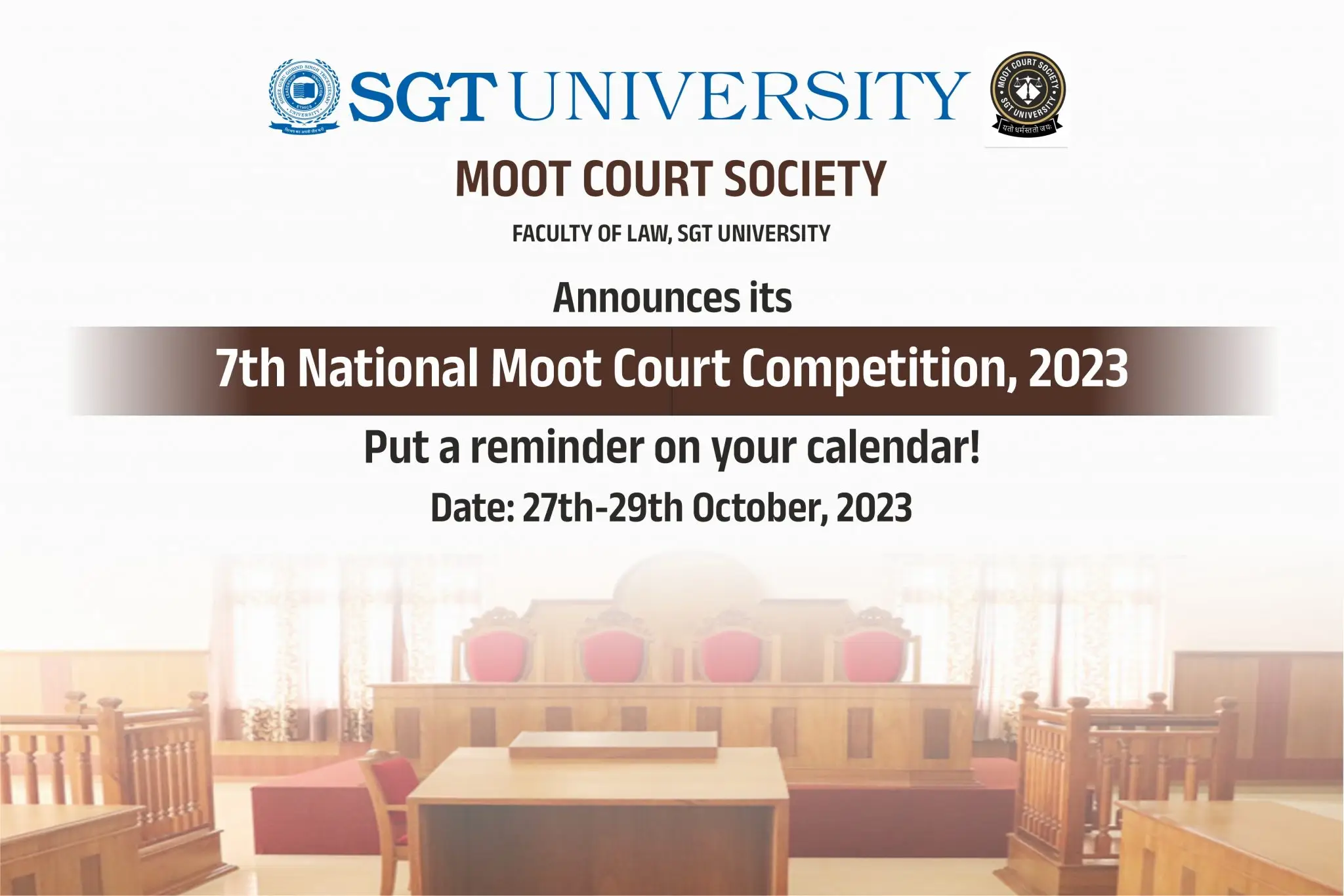 7th National moot Court