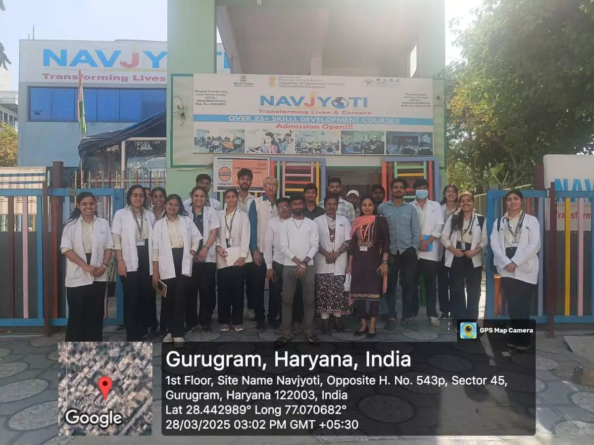Health Camp and Awareness Program Conducted by FNYS, SGT University