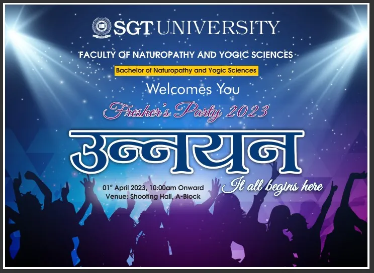 Fresher Party 2023 -Unnayan 2023