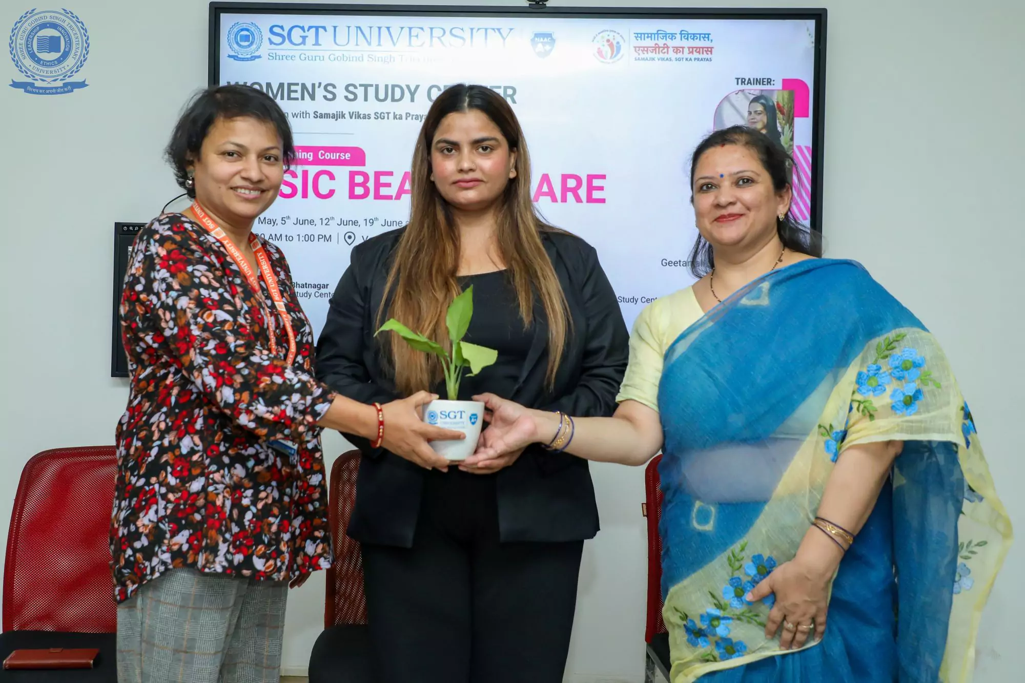 Ongoing Training Programme on Basic Beauty Care for 12th drop out girls